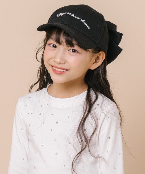 CHIPIE/シピ】フロント刺繍バックリボンキャップ（キャップ）｜URBAN