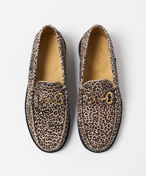Paraboot(パラブーツ)の「【別注】<Paraboot>レオパード ビットローファー(ローファー・メンズ・ベージュ・7/8h/9/7h/6h/8)」の3枚目の写真