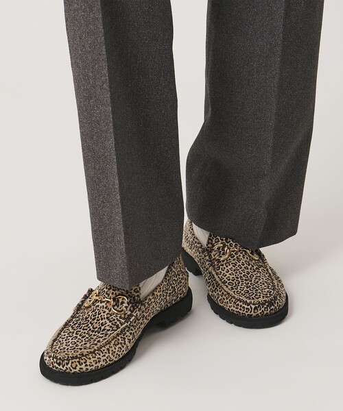 Paraboot(パラブーツ)の「【別注】<Paraboot>レオパード ビットローファー(ローファー・メンズ・ベージュ・7/8h/9/7h/6h/8)」の16枚目の写真