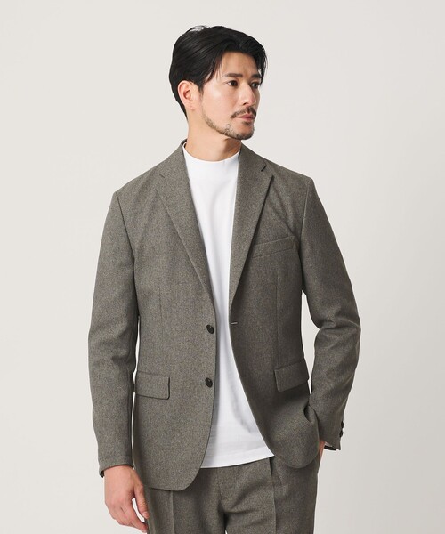 BEAUTY&YOUTH UNITED ARROWS(ビューティーアンドユースユナイテッドアローズ)の「【WEB限定 WARDROBE SMART】LANATEC OX セットアップ/総裏ジャケット&イージーパンツ(セットアップ・メンズ・ダークグレー/ブラック/ダークブラウン/グレー/ネイビー・S/XL/M/L)」の22枚目の写真