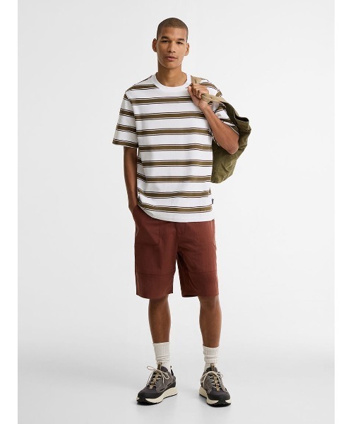 Barbour(バブアー)の「Browtop ボーダーTシャツ(Tシャツ/カットソー・メンズ・ネイビー/ホワイト・SMALL/MEDIUM)」の3枚目の写真