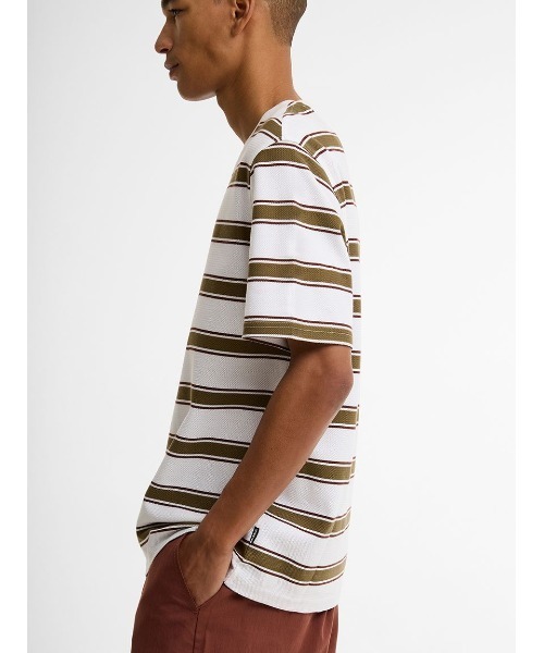 Barbour(バブアー)の「Browtop ボーダーTシャツ(Tシャツ/カットソー・メンズ・ネイビー/ホワイト・SMALL/MEDIUM)」の6枚目の写真