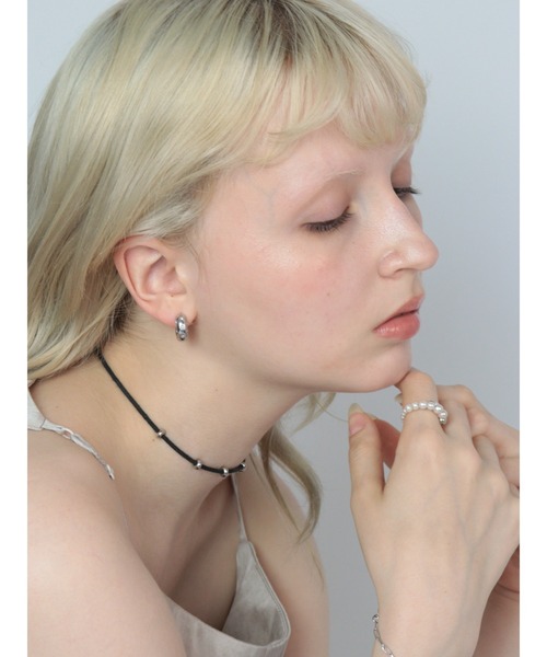 Bilan(ビラン)の「( 金属アレルギー軽減 サージカルステンレス ) ステラワンタッチフープピアス / 【BILAN】 Stella One Touch Hoop Pierce(ピアス(両耳用)・レディース・ゴールド/シルバー・FREE)」の8枚目の写真