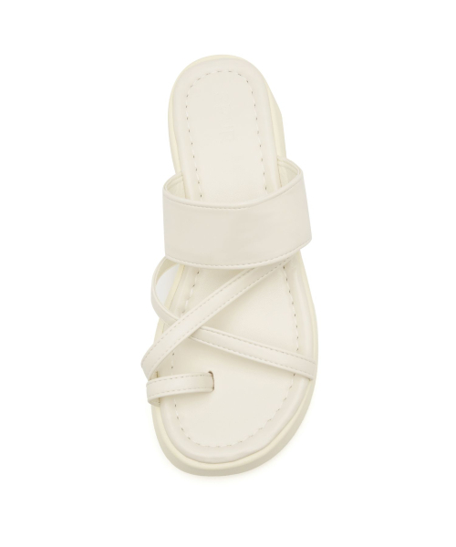 SPUR(シュプール)の「Croll Strap フラットフォームサンダル プラットフォーム5cm -US9067 (3色)(サンダル・レディース・ブラック/シルバー/アイボリー・40/38/39/35/36/37)」の10枚目の写真