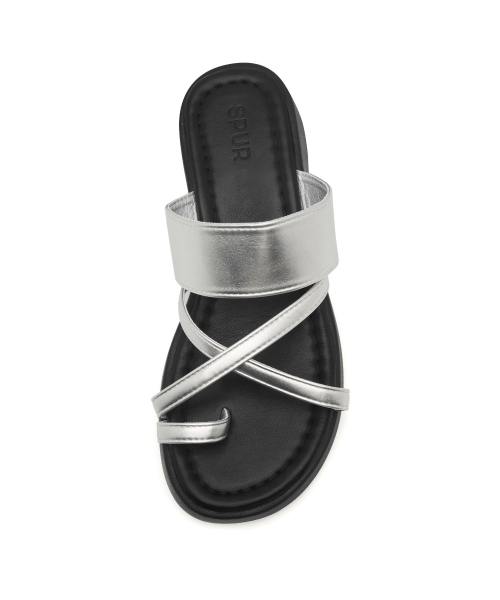 SPUR(シュプール)の「Croll Strap フラットフォームサンダル プラットフォーム5cm -US9067 (3色)(サンダル・レディース・ブラック/シルバー/アイボリー・40/38/39/35/36/37)」の15枚目の写真