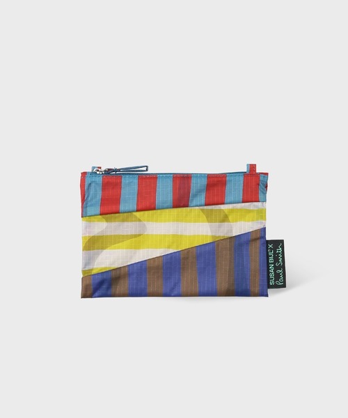 Paul Smith(ポールスミス)の「Susan Bijl x Paul Smith "The New Pouch" Small【553451 BIJLPS】(ポーチ・メンズ・ライトインディゴブルー/ベージュ・FREE)」の2枚目の写真
