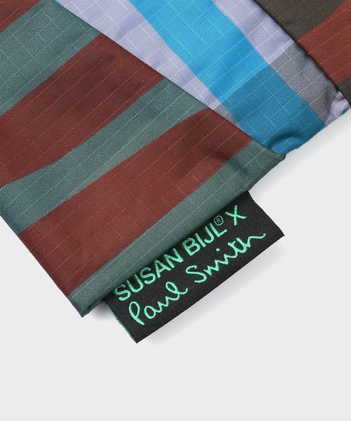 Paul Smith(ポールスミス)の「Susan Bijl x Paul Smith "The New Pouch" Small【553451 BIJLPS】(ポーチ・メンズ・ライトインディゴブルー/ベージュ・FREE)」の8枚目の写真