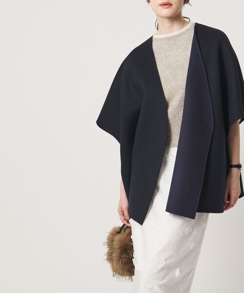 UNITED ARROWS(ユナイテッドアローズ)の「バイカラー リバー ストールベスト(その他アウター・レディース・ネイビー/その他1・FREE)」の10枚目の写真