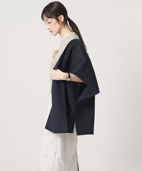 UNITED ARROWS(ユナイテッドアローズ)の「バイカラー リバー ストールベスト(その他アウター・レディース・ネイビー/その他1・FREE)」の11枚目の写真