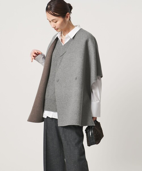 UNITED ARROWS(ユナイテッドアローズ)の「バイカラー リバー ストールベスト(その他アウター・レディース・ネイビー/その他1・FREE)」の17枚目の写真