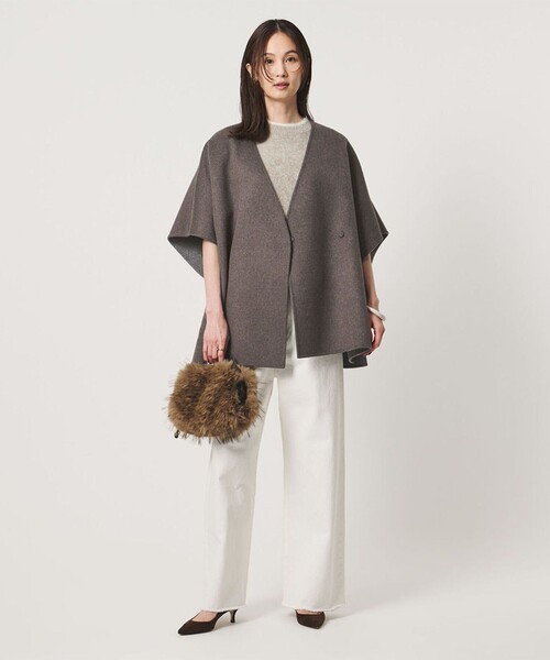 UNITED ARROWS(ユナイテッドアローズ)の「バイカラー リバー ストールベスト(その他アウター・レディース・ネイビー/その他1・FREE)」の20枚目の写真