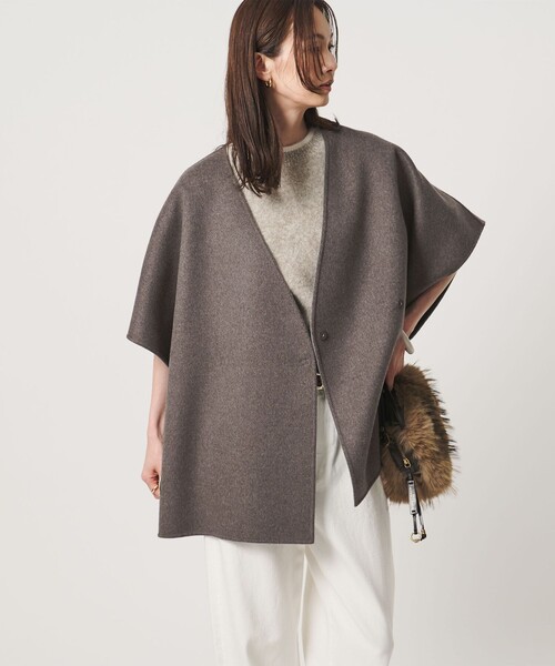 UNITED ARROWS(ユナイテッドアローズ)の「バイカラー リバー ストールベスト(その他アウター・レディース・ネイビー/その他1・FREE)」の21枚目の写真