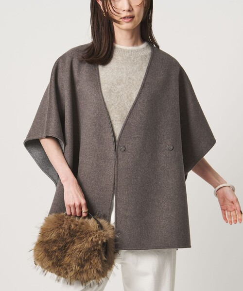 UNITED ARROWS(ユナイテッドアローズ)の「バイカラー リバー ストールベスト(その他アウター・レディース・ネイビー/その他1・FREE)」の22枚目の写真