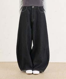 LOGO CURVE DENIM PANTS / ロゴカーブデニムパンツ