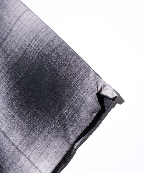 DAN RIVER（ダンリバー ）の「DAN RIVER / PRINTED RAYON CHECK SS SHIRT（シャツ/ブラウス・メンズ・ブラック/ブラウン/ブラック×ホワイト・SMALL/LARGE/MEDIUM）」の13枚目の写真