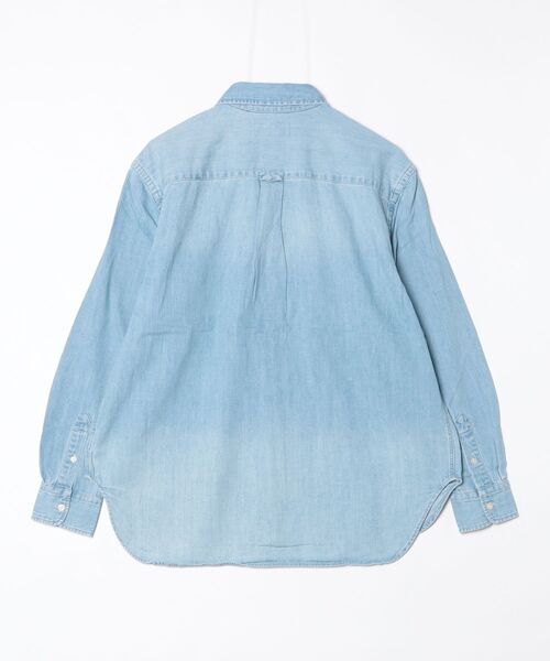 POLO RALPH LAUREN（ポロ ラルフ ローレン）の「ビッグ デニム シャツ（シャツ/ブラウス・レディース・ブルー・S/M/XS）」の2枚目の写真