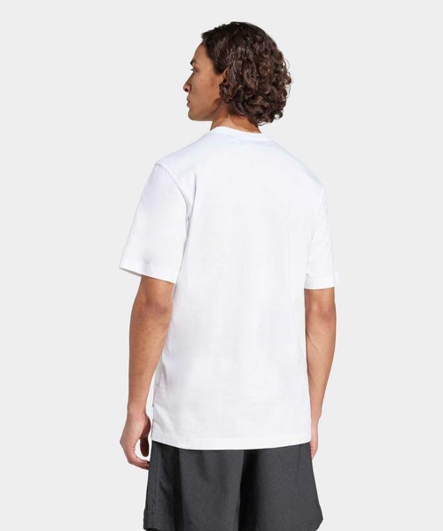 adidas(アディダス)の「トレフォイルシリーズ レギュラー 半袖Tシャツ / アディダスオリジナルス adidas Originals(Tシャツ/カットソー・メンズ・ホワイト・XX-LARGE/MEDIUM/SMALL/X-LARGE/X-SMALL/XX-SMALL/3XL/LARGE)」の2枚目の写真