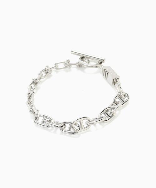 JIEDA(ジエダ)の「JIEDA / ジエダ SWITCHING BRACELET-A(ブレスレット・メンズ・シルバー・FREE)」の1枚目の写真