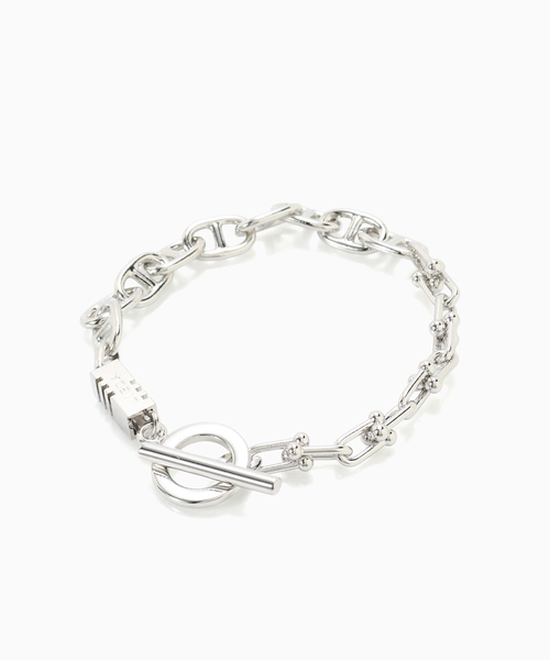 JIEDA(ジエダ)の「JIEDA / ジエダ SWITCHING BRACELET-A(ブレスレット・メンズ・シルバー・FREE)」の2枚目の写真