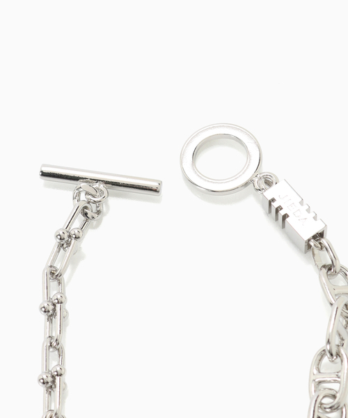 JIEDA(ジエダ)の「JIEDA / ジエダ SWITCHING BRACELET-A(ブレスレット・メンズ・シルバー・FREE)」の3枚目の写真