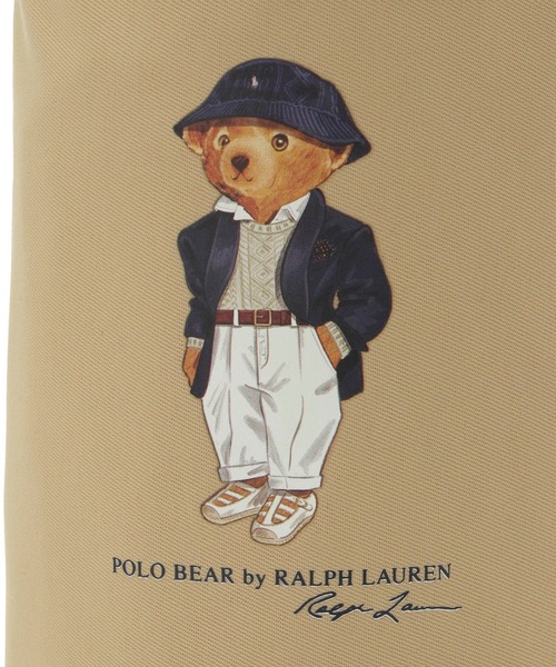 POLO RALPH LAUREN（ポロ ラルフ ローレン）の「ショルダーバッグ ストラップ付 吸水 傘袋 ”シーズンベア”（ショルダーバッグ・レディース・ネイビー/ベージュ・FREE）」の6枚目の写真