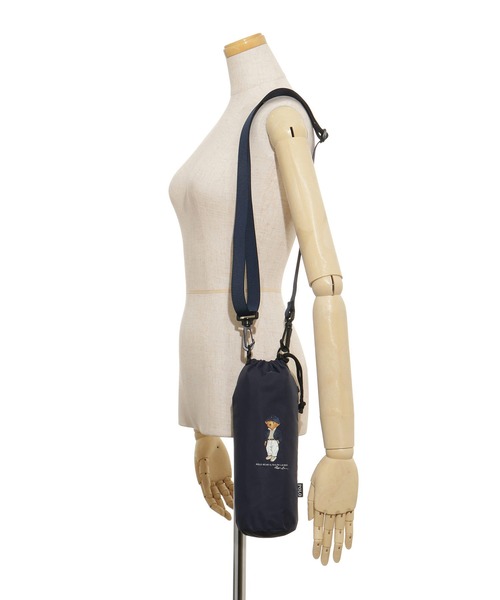 POLO RALPH LAUREN（ポロ ラルフ ローレン）の「ショルダーバッグ ストラップ付 吸水 傘袋 ”シーズンベア”（ショルダーバッグ・レディース・ネイビー/ベージュ・FREE）」の3枚目の写真