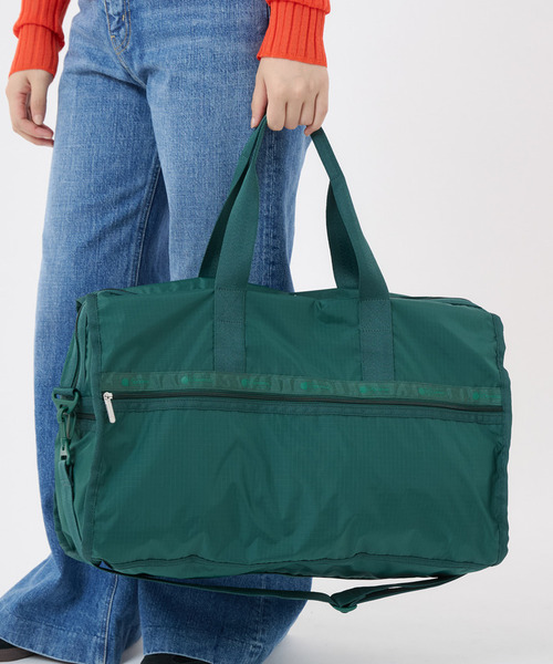 LeSportsac（レスポートサック）の「DELUXE LG WEEKENDER エデングリーン（ボストンバッグ・レディース・グリーン・FREE）」の2枚目の写真