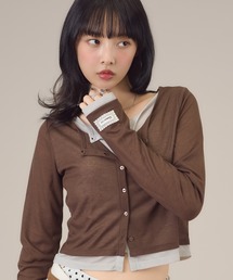 レイヤードシアーカーデ