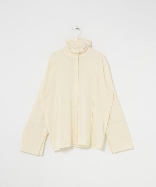LAATO(ラート)の「cut cardigan(カーディガン/ボレロ・レディース・ブラック/アイボリー・FREE)」の12枚目の写真