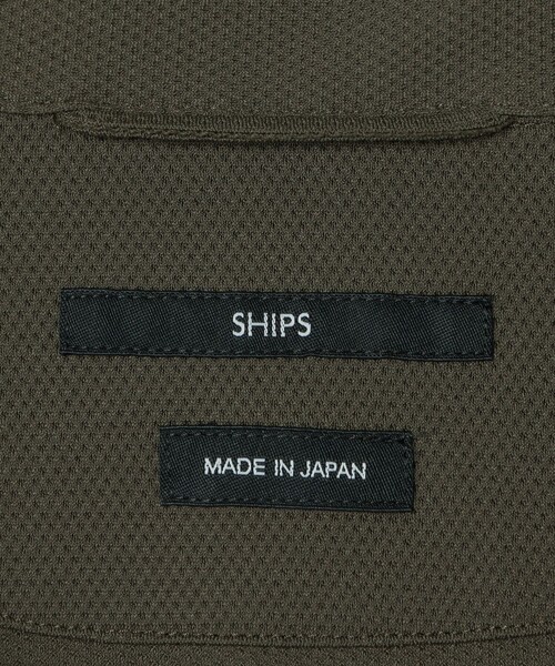 SHIPS(シップス)の「SHIPS:〈MADE IN JAPAN〉レノクロス ロングスリーブ カプリ シャツ(シャツ/ブラウス・メンズ・ライトオリーブ/ライトグレー/ネイビー・MEDIUM/SMALL/X-LARGE/LARGE)」の8枚目の写真