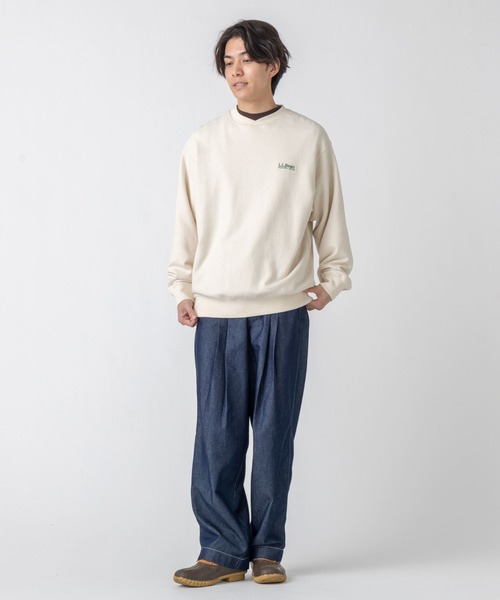 L.L.Bean（エルエルビーン）の「【JAPAN EDITION】スミスフィールド・クルーネック・スウェットシャツ（スウェット・メンズ・アイボリー/グレー系/ネイビー/ブラウン・X-LARGE/LARGE/MEDIUM/SMALL）」の6枚目の写真