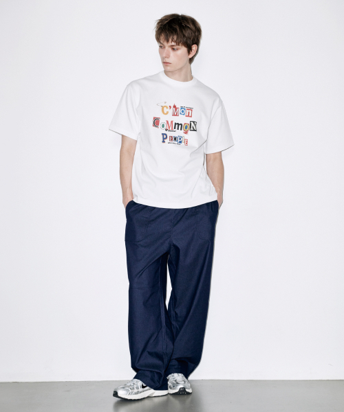 COLD BLANKET(コールドブランケット)の「CCPプリント30番手オーバーサイズホワイト半袖Tシャツ(Tシャツ/カットソー・レディース・その他・FREE)」の3枚目の写真