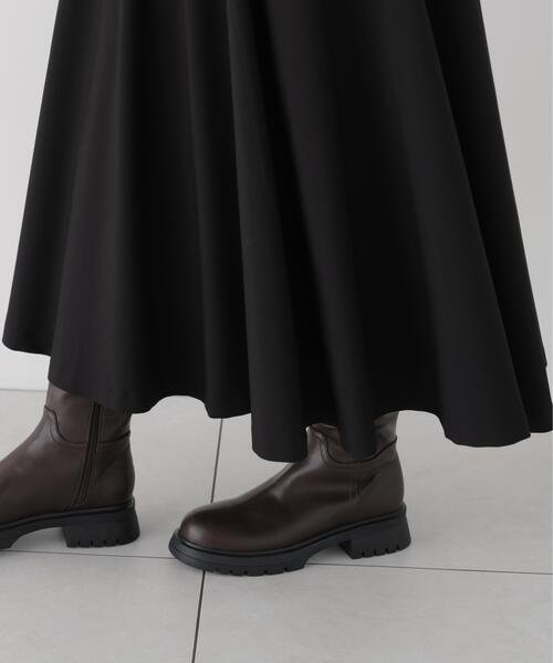 PROPORTION BODY DRESSING(プロポーションボディドレッシング)の「オータムフレアスカート / 1216220908(スカート・レディース・ブラック/ボルドー・MEDIUM/P/S/SMALL)」の10枚目の写真
