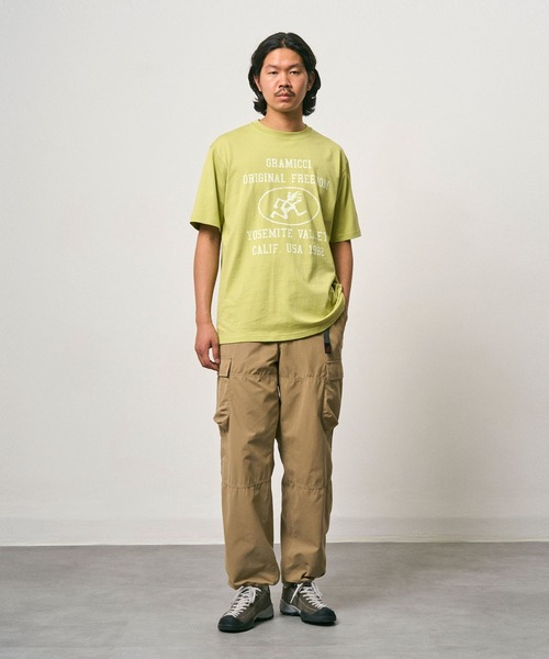 Gramicci(グラミチ)の「FLAMES TEE|フレイムズTシャツ(Tシャツ/カットソー・メンズ・イエロー系その他/ブラック系その他/ネイビー・M/L/XL/2XL)」の11枚目の写真