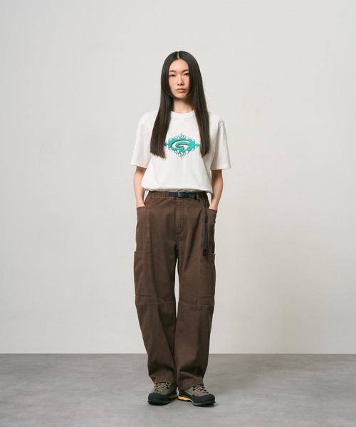 Gramicci(グラミチ)の「FLAMES TEE|フレイムズTシャツ(Tシャツ/カットソー・メンズ・イエロー系その他/ブラック系その他/ネイビー・M/L/XL/2XL)」の5枚目の写真