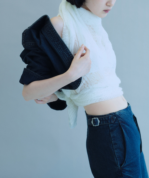 EDIT. FOR LULU(エディットフォールル)の「レースニットストール(ストール/ショール・レディース・ホワイト・FREE)」の11枚目の写真