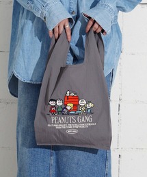 Vintage PEANUTS（ビンテージピーナッツ）の「"11"≪Vintage PEANUTS≫1ポケット ストラップ付き ショッパー/エコバッグ（エコバッグ/サブバッグ）」