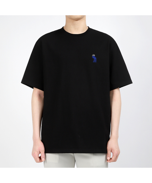 AEXEA(アクシー)の「キッチボーイ 半袖Tシャツ E04BRD_ABX10223(Tシャツ/カットソー・メンズ・ブラック/ホワイト/グレー系その他/ブルー・L/M/S/XL)」の3枚目の写真