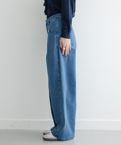 URBAN RESEARCH Sonny Label（アーバンリサーチサニーレーベル）の「カーブポケットデニムパンツ（デニムパンツ・レディース・ブラウン/インディゴブルー・36/38）」の18枚目の写真
