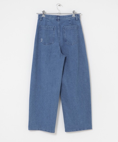URBAN RESEARCH Sonny Label（アーバンリサーチサニーレーベル）の「カーブポケットデニムパンツ（デニムパンツ・レディース・ブラウン/インディゴブルー・36/38）」の22枚目の写真