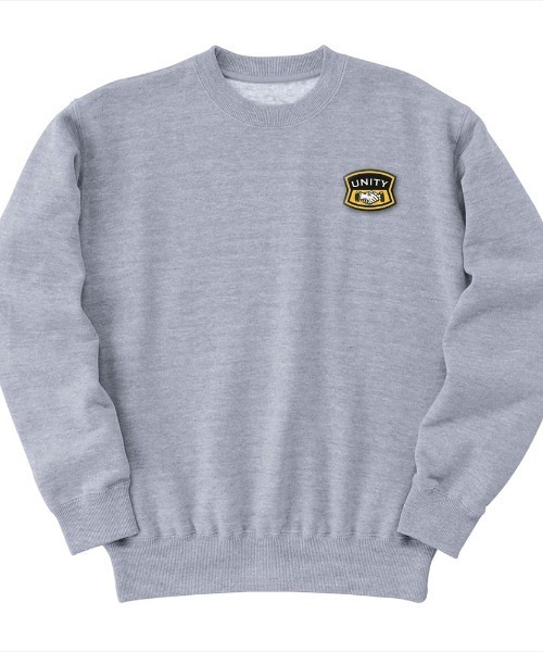 Ol' Basics(オールベーシックス)の「Ol' Basics(オール・ベーシックス) トレーナー スウェット シェイクハンド プリント ワンポイント 10.0オンス 裏毛 メンズ ユニセックス アメカジ(スウェット・メンズ・ホワイト/ブラック/ネイビー/レッド/オリーブ/サックスブルー/ブルー/ヘザーグレー/グレイッシュブルー/アッシュ/グリーン系/イエロー系・S/M/L/XL)」の3枚目の写真