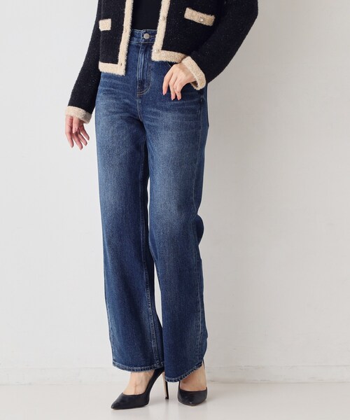 COUP DE CHANCE(クードシャンス)の「【Healthy DENIM】Aquaフレアパンツ(デニムパンツ・レディース・ブルー/ネイビー・40/38/36/34)」の2枚目の写真