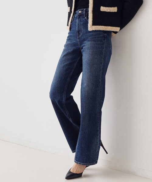 COUP DE CHANCE(クードシャンス)の「【Healthy DENIM】Aquaフレアパンツ(デニムパンツ・レディース・ブルー/ネイビー・40/38/36/34)」の8枚目の写真