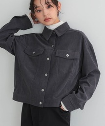 for/c（フォーシー）の「太畝コーデュロイワークジャケット【サスティナブル】（その他アウター）」