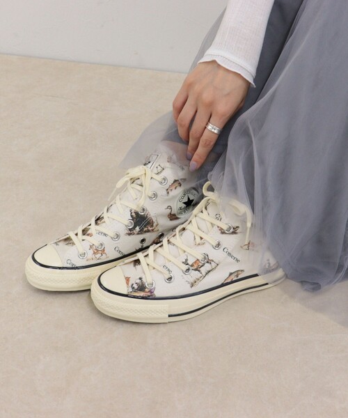 fredy emue（フレディエミュ）の「【CONVERSE/コンバース】オールスター エイジド ハンティング HI（スニーカー・レディース・ホワイト系その他5・24/23.5）」の6枚目の写真