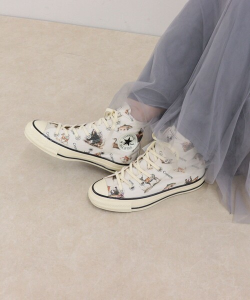 fredy emue（フレディエミュ）の「【CONVERSE/コンバース】オールスター エイジド ハンティング HI（スニーカー・レディース・ホワイト系その他5・24/23.5）」の2枚目の写真