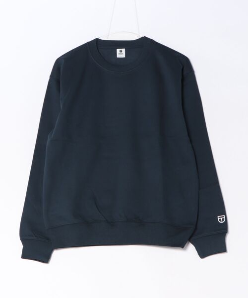 ムラサキスポーツ（ムラサキスポーツ）の「NEWTRAL/ニュートラル STANDARD EMBLEM CN SWEAT スウェット NT2009014（スウェット・メンズ・ブラック/ヘザーグレー/アッシュグレー/ネイビー/ダークグリーン・S/M/L/XL）」の5枚目の写真