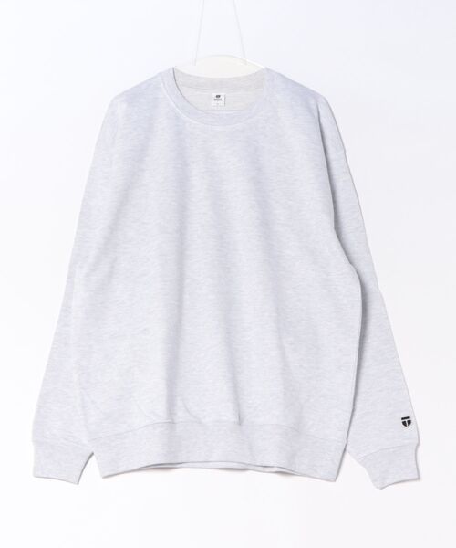 ムラサキスポーツ（ムラサキスポーツ）の「NEWTRAL/ニュートラル STANDARD EMBLEM CN SWEAT スウェット NT2009014（スウェット・メンズ・ブラック/ヘザーグレー/アッシュグレー/ネイビー/ダークグリーン・S/M/L/XL）」の2枚目の写真