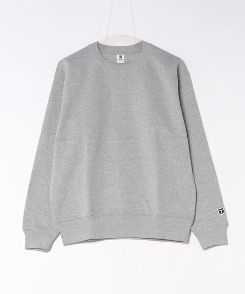 ムラサキスポーツ（ムラサキスポーツ）の「NEWTRAL/ニュートラル STANDARD EMBLEM CN SWEAT スウェット NT2009014（スウェット・メンズ・ブラック/ヘザーグレー/アッシュグレー/ネイビー/ダークグリーン・S/M/L/XL）」の3枚目の写真