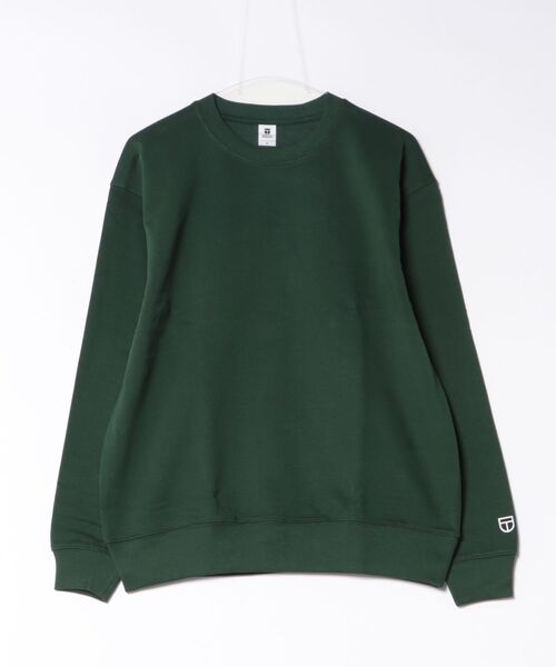ムラサキスポーツ（ムラサキスポーツ）の「NEWTRAL/ニュートラル STANDARD EMBLEM CN SWEAT スウェット NT2009014（スウェット・メンズ・ブラック/ヘザーグレー/アッシュグレー/ネイビー/ダークグリーン・S/M/L/XL）」の4枚目の写真